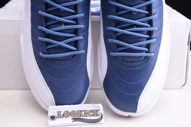 HYPE Jordan 130690-404 Air Blue Retro 12 Stone 0626